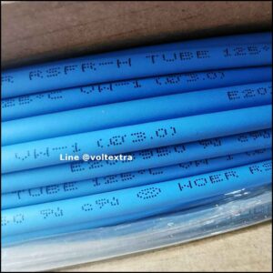 ท่อหด 3 มม สีฟ้า