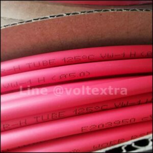 ท่อหด 5 มม สีแดง