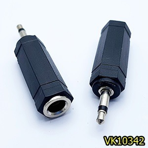 ปลั๊ก 3.5 mm ท้ายแจ็ค 6.35 mm Tr MONO