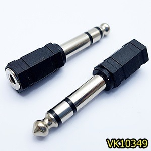 ปลั๊ก 6.35 mm ท้ายแจ็ค 3.5 mm Tr St
