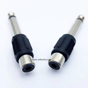 ปลั๊กไมค์ท้ายแจ็ค RCA พลาสติก