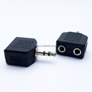 ปลั๊ก 3.5mm ท้าย แจ็ค3.5mm 2 ทาง