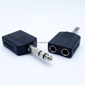 ปลั๊ก 6.35mm ท้าย แจ็ค 6.35mm 2 ทาง ST