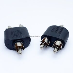 ปลั๊ก RCA ท้าย ปลั๊ก RCA 2 ทาง