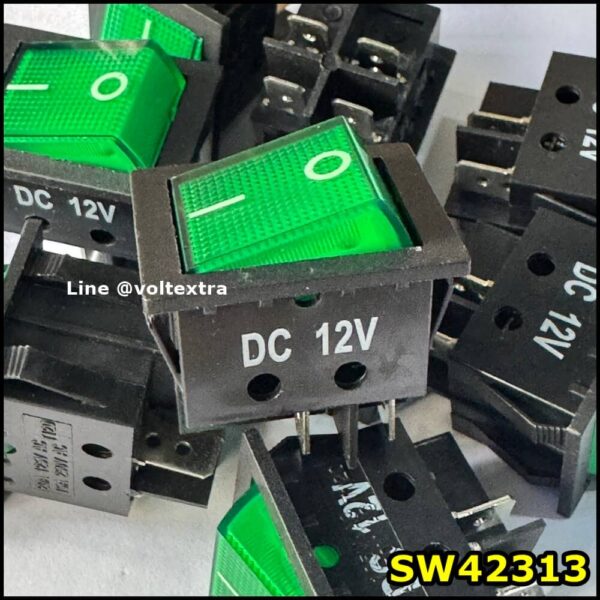 สวิตช์ไฟรถยนต์ 12V