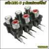 แจ็ค RCA 6P ลงปริ้นท์